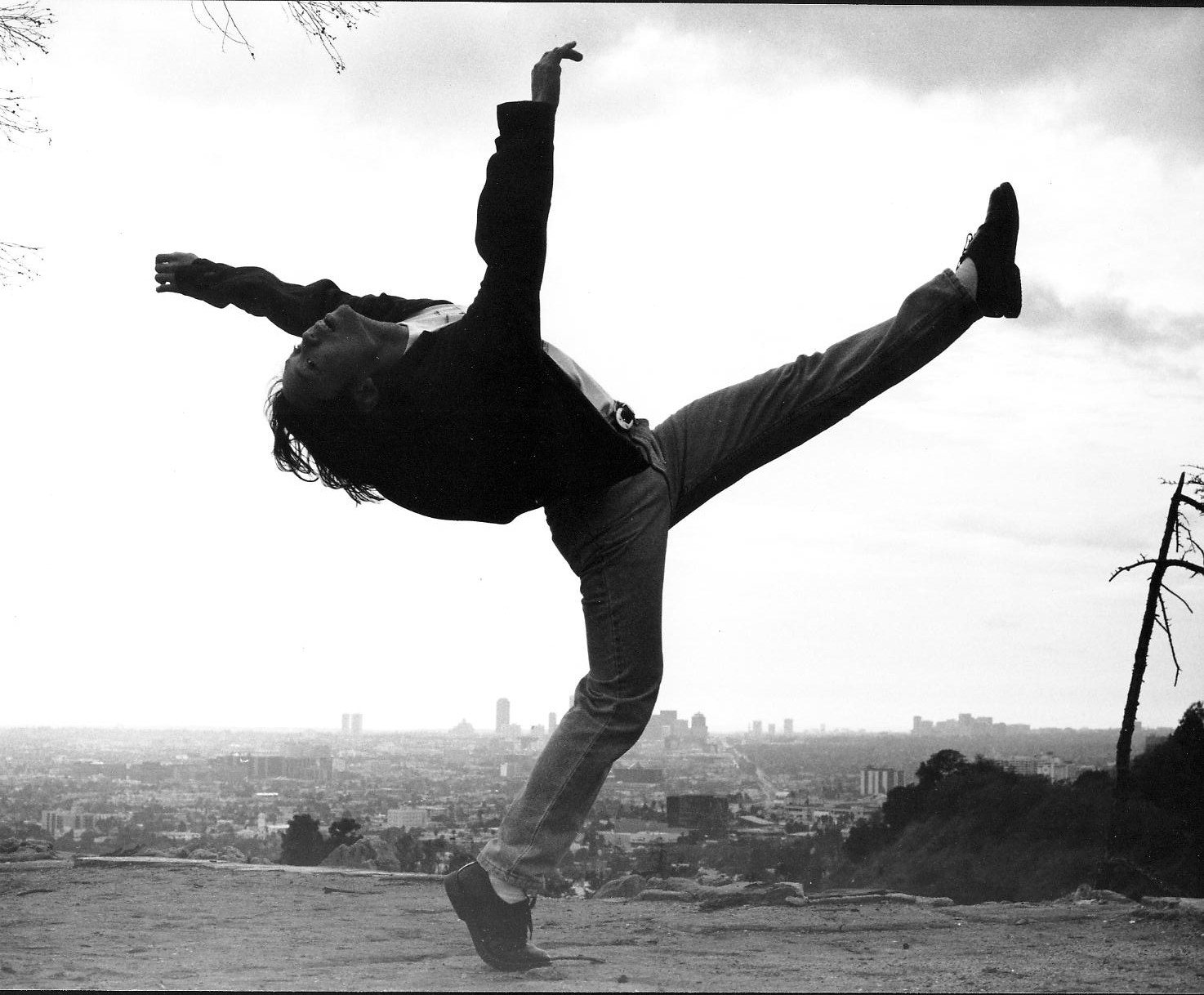 On top of L.A. (Runyon Canyon); Actual size=560 pixels wide